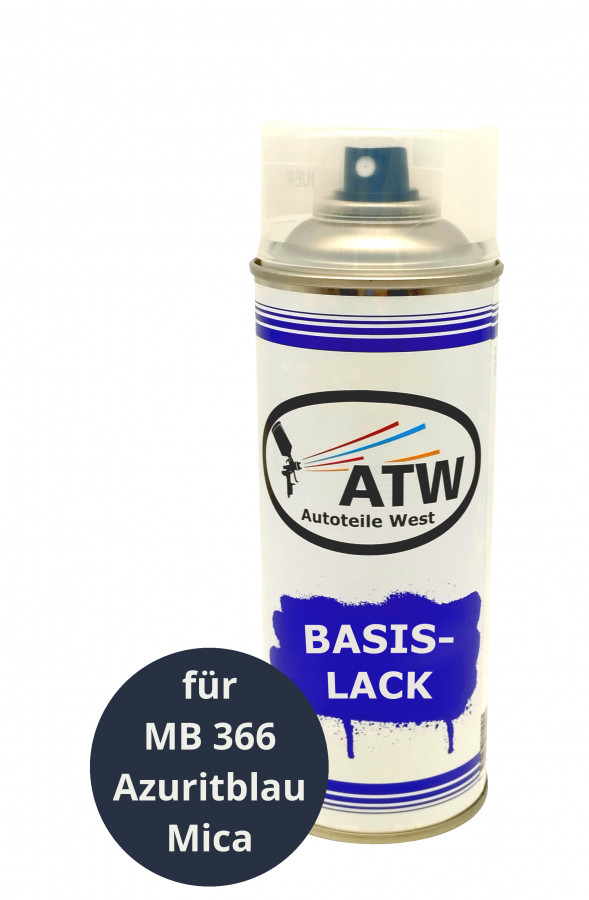 Autolack für MB 366 Azuritblau Mica